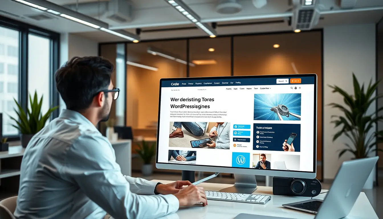 Custom WordPress Website Design Services in London